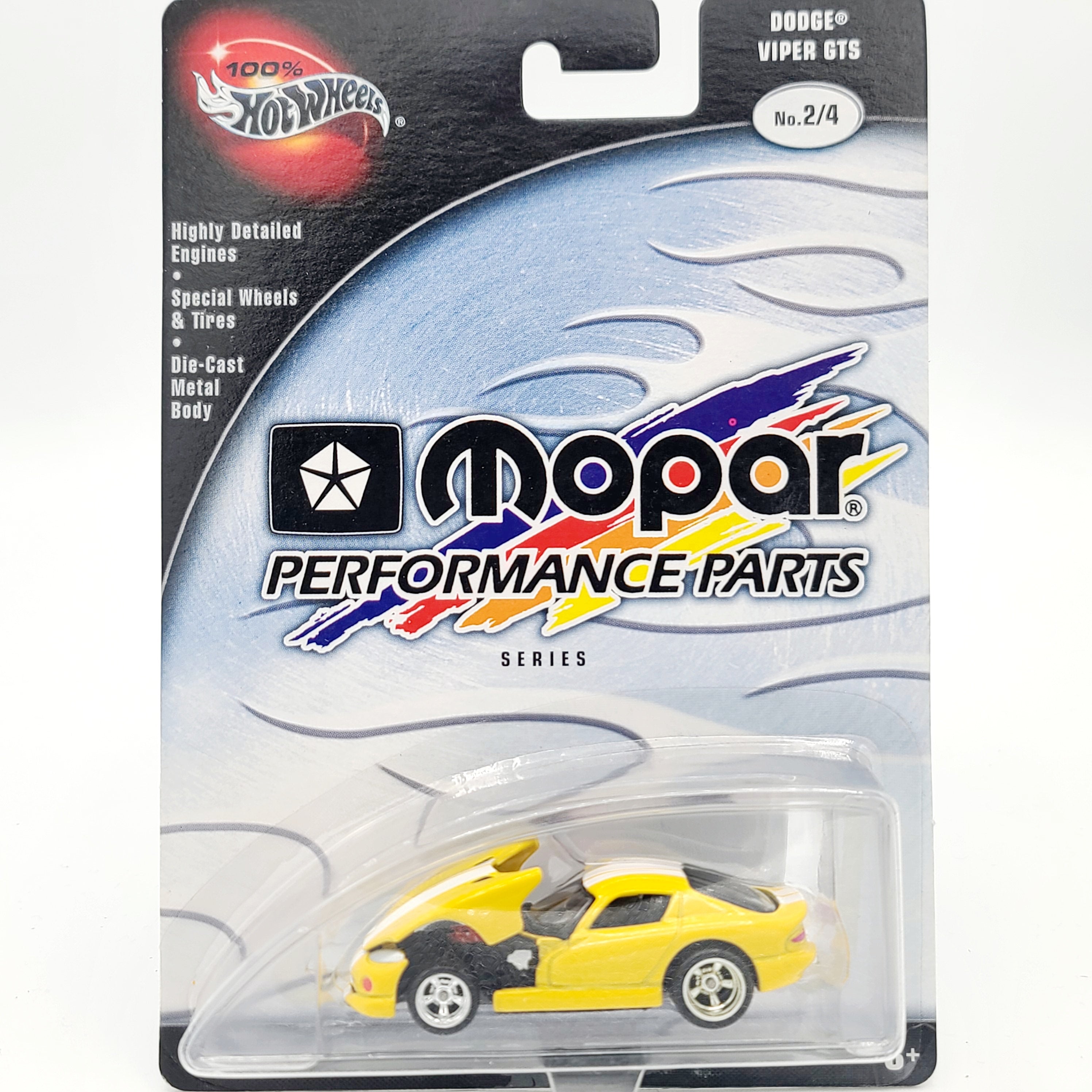 Hot Wheels Dodge Viper GTS (2002 Mopar Performance Parts - 100% Hot Wheels)